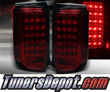 TD® LED Tail Lights (Red/Smoke) - 08-10 Scion xB