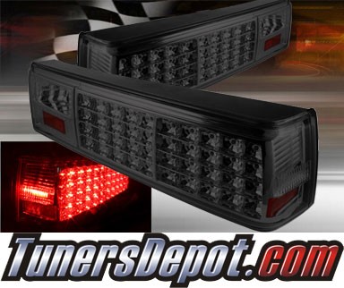 TD® LED Tail Lights (Smoke) - 87-93 Ford Mustang