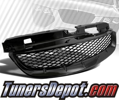 TD® Mesh Front Grill Grille - 04-05 Honda Civic (TR Style)