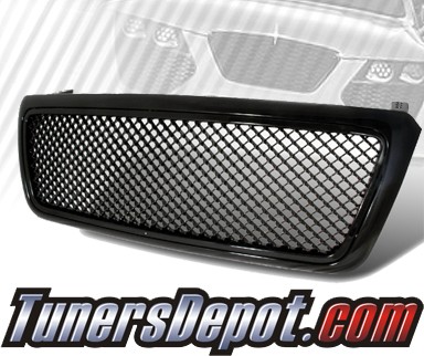 TD® Mesh Front Grill Grille (Black) - 04-08 Ford F-150