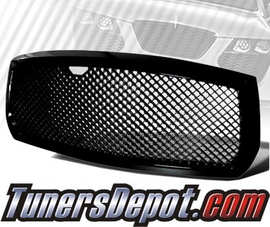 TD® Mesh Front Grill Grille (Black) - 05-07 Dodge Dakota