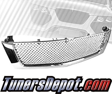 TD® Mesh Front Grill Grille (Chrome) - 02-06 Cadillac Escalade