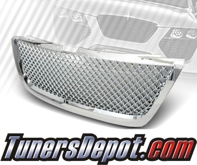 TD® Mesh Front Grill Grille (Chrome) - 07-11 GMC Acadia