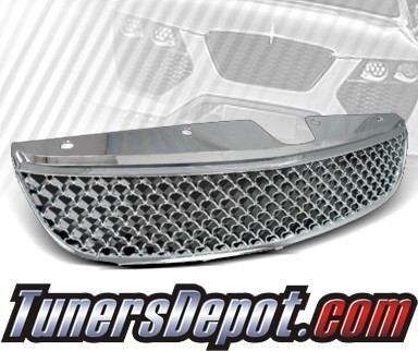TD® Mesh Front Grill Grille (Chrome) - 97-99 Chevy Malibu