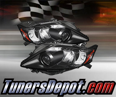 TD® Projector Headlights (Black) - 10-12 Lexus RX350 (w/ HID Only)