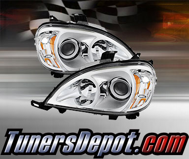TD® Projector Headlights (Chrome) - 99-01 Mercedes Benz ML430 W163