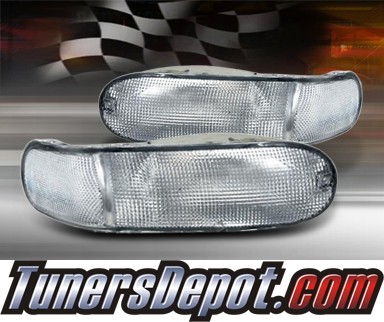 TD® Rear Bumper Signal Lights (Clear) - 00-02 Mitsubishi Eclipse