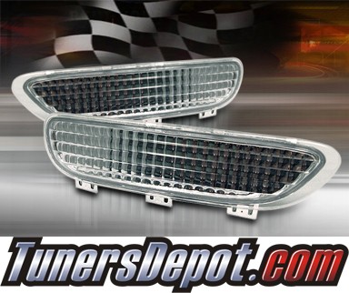 TD® Rear Bumper Signal Lights (Clear) - 99-03 BMW 325ci E46 2dr. (Inlc. Convertible)