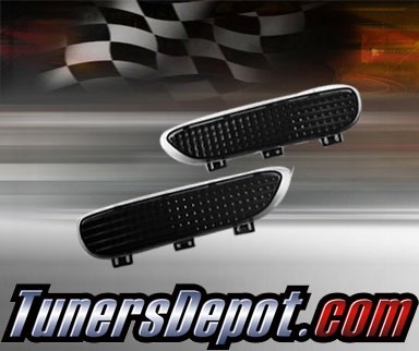 TD® Rear Bumper Signal Lights (Smoke) - 99-03 BMW 328ci E46 2dr. (Inlc. Convertible)