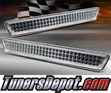 TD® Rear Side Bumper Lights (Clear) - 99-04 Ford Mustang