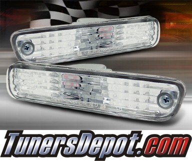 TD® Rear Side Bumper Lights (Euro Clear) - 94-95 Honda Accord