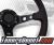 TD Steering Wheel - Drifting Style Deep Dish Carbon Style with Red Stitch