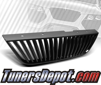 TD® Vertical Front Grill Grille (Black) - 99-04 Ford Mustang
