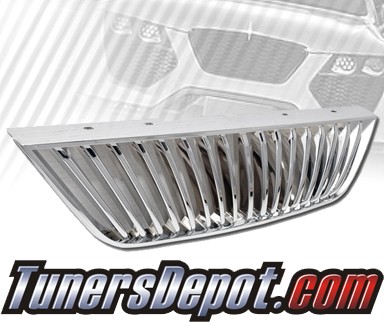 TD® Vertical Front Grill Grille (Chrome) - 99-04 Ford Mustang
