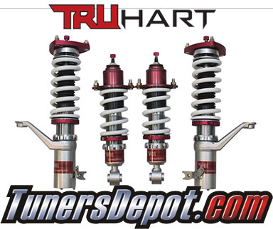 TruHart Street MAX Coilovers - 01-05 Honda Civic