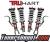 TruHart Street Plus Coilovers - 00-09 Honda S2000