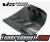 VIS AMS Style Carbon Fiber Hood - 09-13 Infiniti G37 4dr