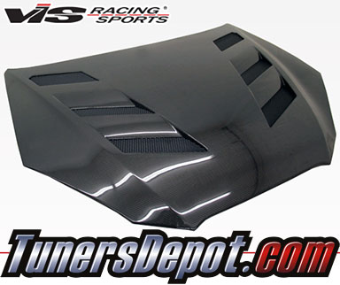 VIS AMS Style Carbon Fiber Hood - 10-12 Hyundai Genesis 2dr