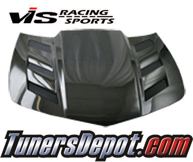 VIS AMS Style Carbon Fiber Hood - 10-15 Chevrolet Camaro 