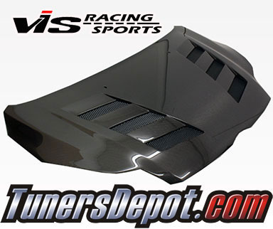 VIS AMS Style Carbon Fiber Hood - 12-14 Ford Focus