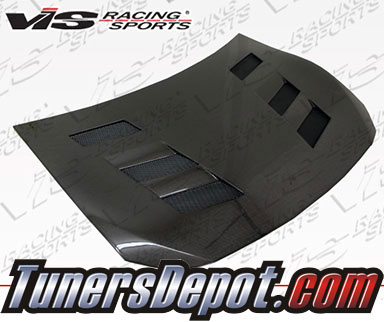 VIS AMS Style Carbon Fiber Hood - 13-16 Scion FRS 2dr