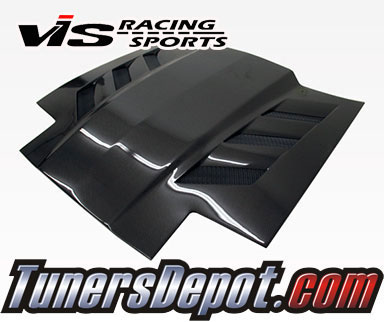 VIS AMS Style Carbon Fiber Hood - 86-92 Toyota Supra 