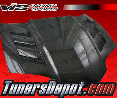 VIS AMS Style Carbon Fiber Hood - 98-02 Pontiac Firebird 2dr
