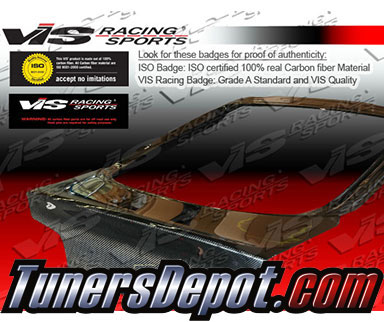 VIS CSL Style Carbon Fiber Trunk - 02-06 Acura RSX 