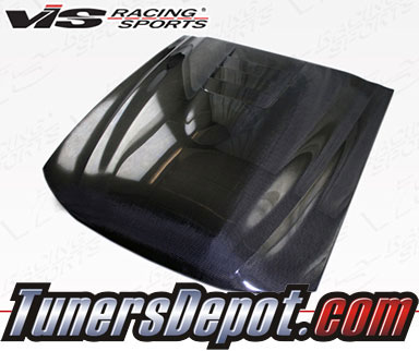 VIS Cobra R 2000 Style Carbon Fiber Hood - 99-04 Ford Mustang 