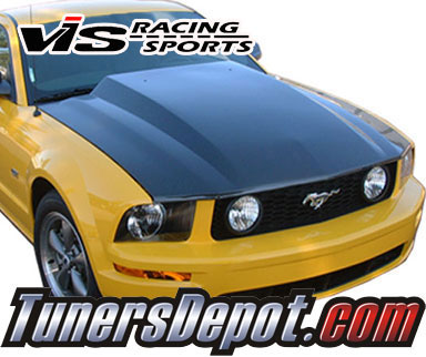 VIS Cowl Induction Style Carbon Fiber Hood - 05-09 Ford Mustang 