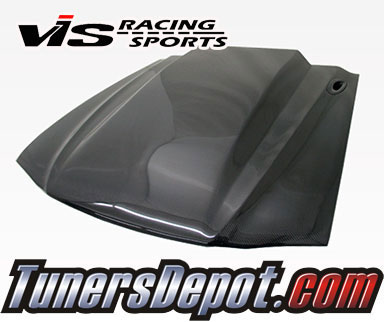VIS Cowl Induction Style Carbon Fiber Hood - 94-98 Ford Mustang 