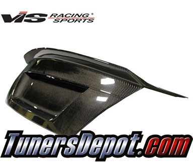 VIS Demon Style Carbon Fiber Trunk - 08-14 Mercedes C63 AMG 4dr Sedan W204