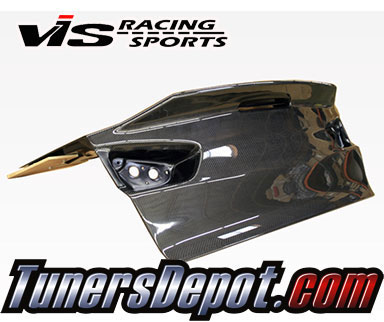 VIS Demon Style Carbon Fiber Trunk - 08-15 Mitsubishi Lancer EVO X 4dr