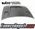 VIS Drift 2 Style Carbon Fiber Hood - 95-96 Nissan 240SX 2dr
