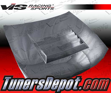 VIS Drift Style Carbon Fiber Hood - 95-96 Nissan 240SX 2dr