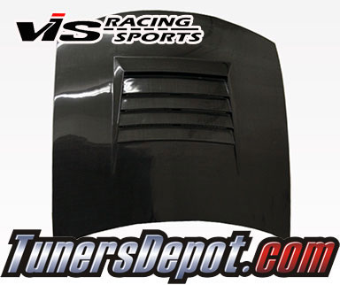 VIS Drift Style Carbon Fiber Hood - 97-98 Nissan 240SX 2dr