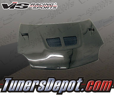 VIS EVO Style Carbon Fiber Hood - 00-05 Dodge Neon 4dr