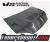 VIS EVO Style Carbon Fiber Hood - 01-03 Honda Civic 