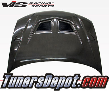 VIS EVO Style Carbon Fiber Hood - 01-03 Mazda Protege 4dr