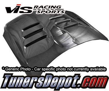 VIS EVO Style Carbon Fiber Hood - 02-03 Mazda Protege5