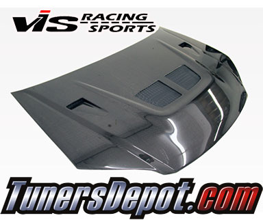 VIS EVO Style Carbon Fiber Hood - 04-05 Honda Civic