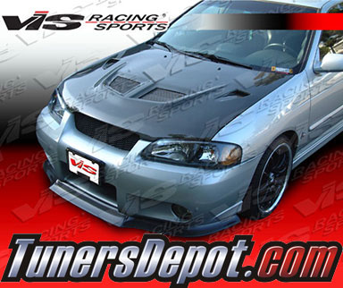VIS EVO Style Carbon Fiber Hood - 04-06 Nissan Sentra 4dr