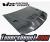 VIS EVO Style Carbon Fiber Hood - 90-93 Honda Accord