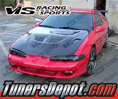 VIS EVO Style Carbon Fiber Hood - 92-94 Mitsubishi Eclipse 2dr