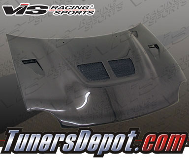 VIS EVO Style Carbon Fiber Hood - 95-99 Dodge Neon
