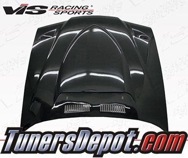 VIS Euro R Style Carbon Fiber Hood - 94-95 BMW 325i Convertible E36