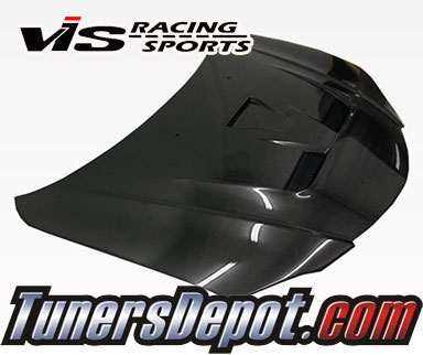 VIS Fuzion Style Carbon Fiber Hood - 04-09 Mazda 3 4dr
