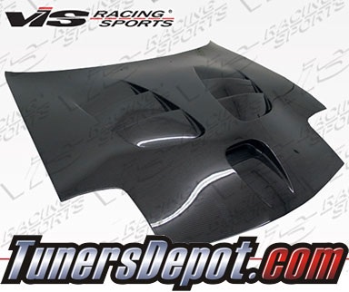VIS Fuzion Style Carbon Fiber Hood - 93-96 Mazda RX-7 