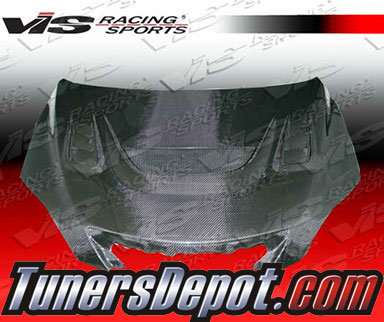 VIS G Speed Style Carbon Fiber Hood - 04-09 Mazda 3 3dr Hatchback