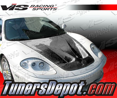 VIS GT Style Carbon Fiber Hood - 05-09 Ferrari F430 2dr